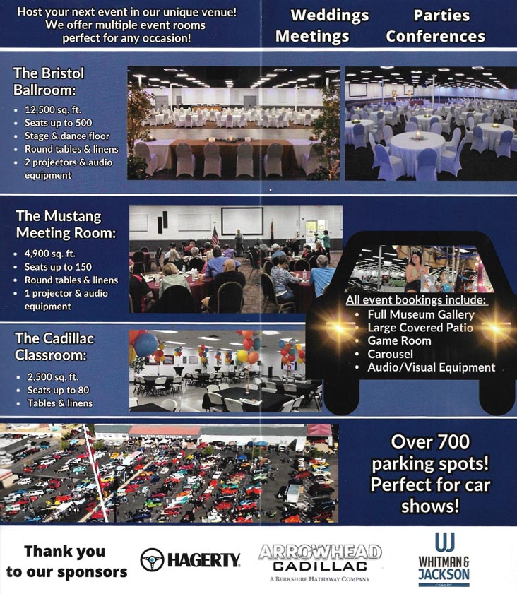 Martin Auto Museum Brochure