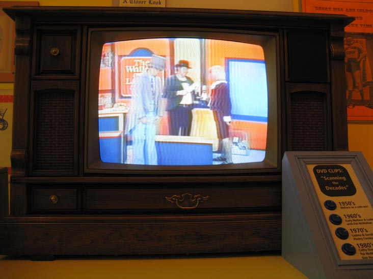 DVD Clips, Thanks for Tuning In: The Wallace and Ladmo Show Exhibit, Mesa Historical Museum, 2345 North Horne Street, Mesa, Arizona