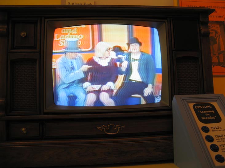 DVD Clips, Thanks for Tuning In: The Wallace and Ladmo Show Exhibit, Mesa Historical Museum, 2345 North Horne Street, Mesa, Arizona