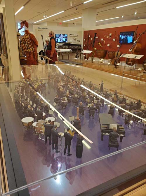 Orchestra Model, Musical Instrument Museum, Phoenix, Arizona, February 22, 2023