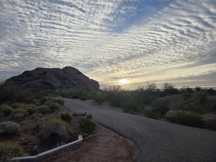 Papago Park 5K Fitness Trail, Papago Park, Phoenix, Arizona, February 19, 2026