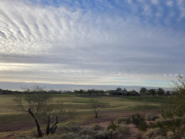 Papago Golf Club Driving Range From Papago Park 5K Fitness Trail, Papago Park, Phoenix, Arizona, February 19, 2026