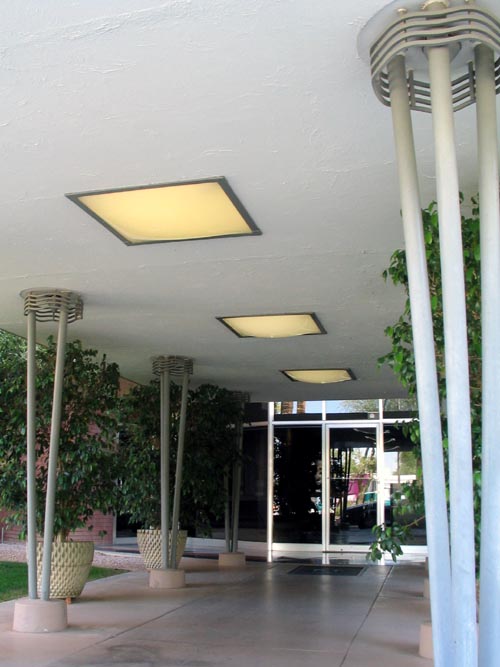 Entrance, Phoenix Towers, 2201 North Central Avenue, Phoenix, Arizona