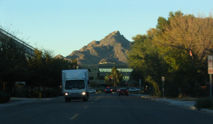 Piestewa Peak, View from 28th Street South of Camelback Road, Phoenix, Arizona