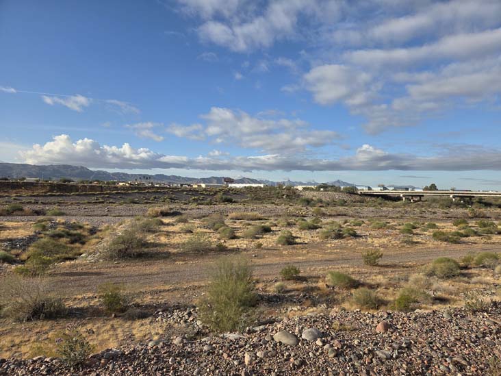 North Overbank Trail Near 16th Street, Rio Salado Habitat Restoration Area, Phoenix, Arizona, December 17, 2026