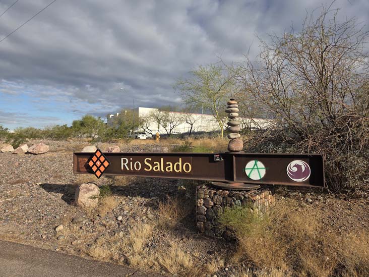 North Overbank Trail Near 16th Street, Rio Salado Habitat Restoration Area, Phoenix, Arizona, December 17, 2026