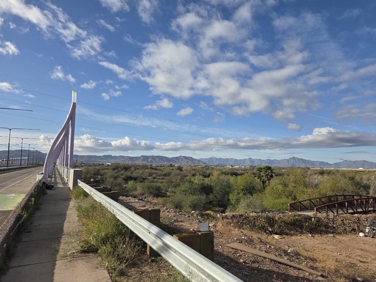 Rio Salado Habitat Restoration Area From Central Avenue, Phoenix, Arizona, December 17, 2026