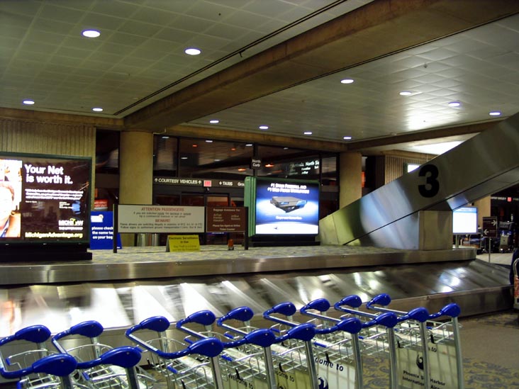 Baggage Claim, Terminal 3, Sky Harbor International Airport, Phoenix, Arizona