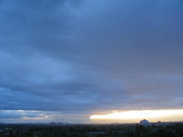 Sunrise, Phoenix, Arizona, October 14, 2006, 6:44 a.m.