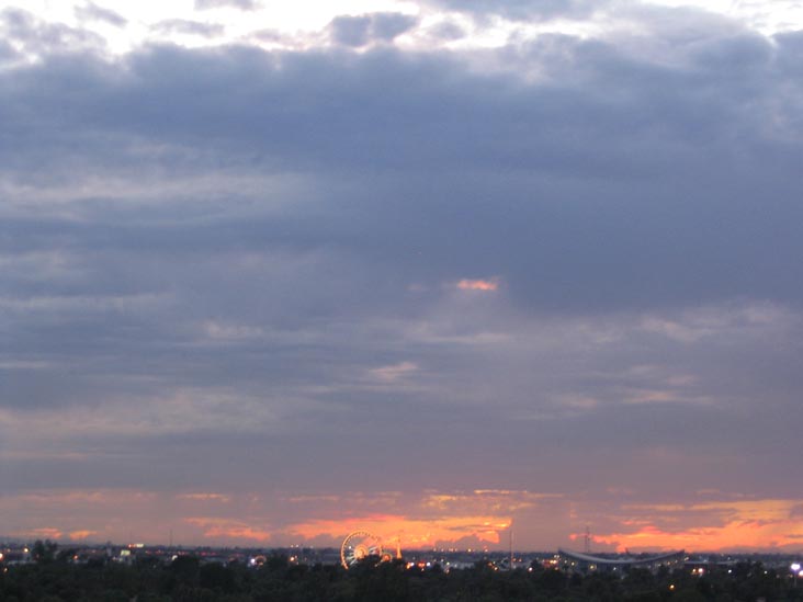 Sunset, Phoenix, Arizona, October 13, 2006, 6:03 p.m.