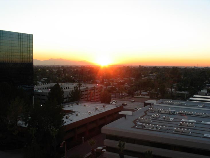 Sunset, Phoenix, Arizona, December 13, 2004, 5:15 p.m.