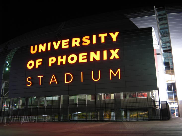 University of Phoenix Stadium, 1 Cardinals Drive, Glendale, Arizona