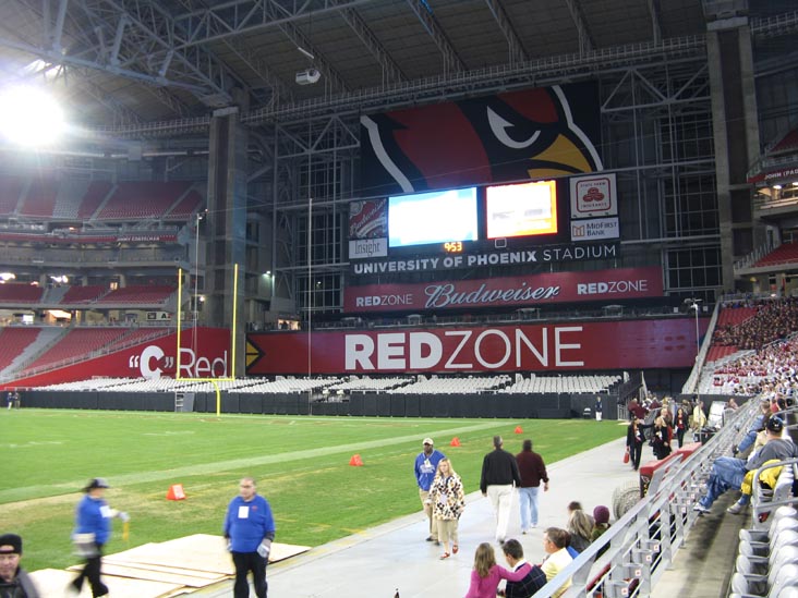 Red Zone, University of Phoenix Stadium, Glendale, Arizona