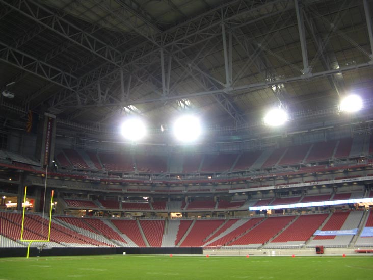 Field, University of Phoenix Stadium, Glendale, Arizona