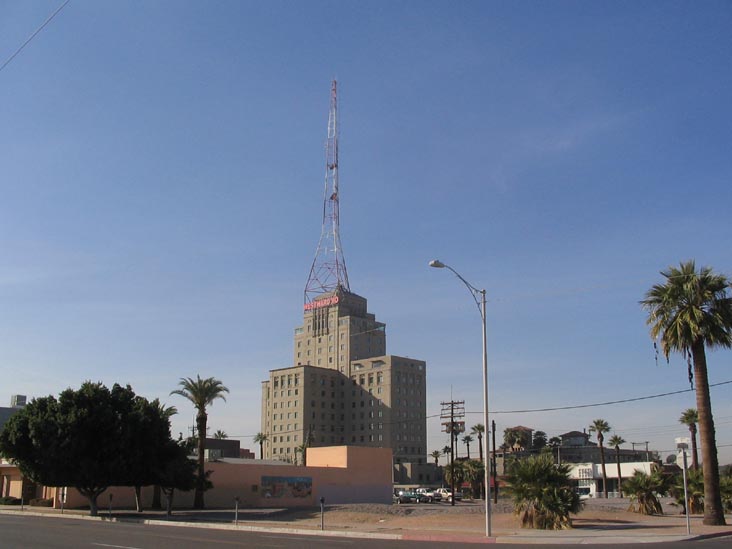 View of Hotel Westward Ho From 1st Street and McKinley Street, Phoenix, Arizona