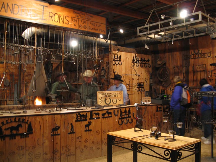 Blacksmith, Rawhide at Wild Horse Pass, Gila River Indian Community, Arizona
