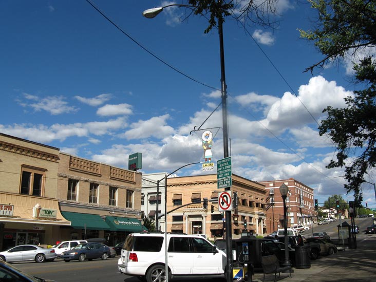 Gurley Street Between Montezuma Street and Cortez Street, Courthouse Plaza, Prescott, Arizona