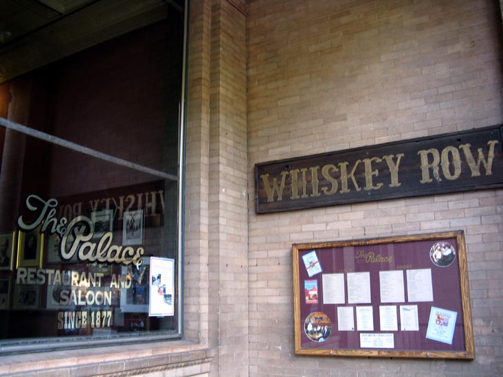 The Palace Restaurant and Saloon, 120 South Montezuma Street, Whiskey Row, Prescott, Arizona