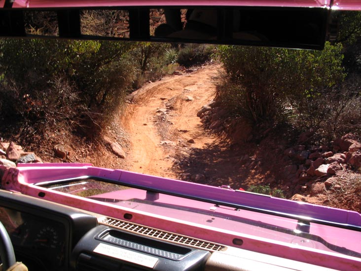 Pink Jeep Broken Arrow Tour, Sedona, Arizona, December 12, 2004