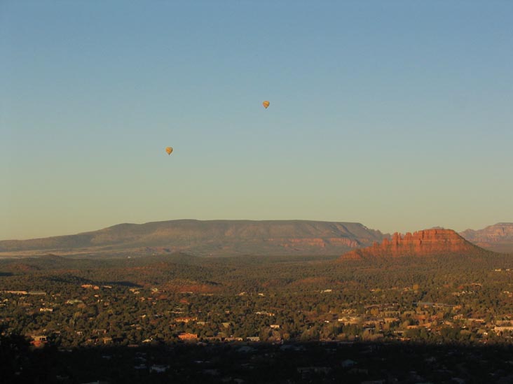 Hot Air Balloons from Sky Ranch Lodge, Sedona, Arizona