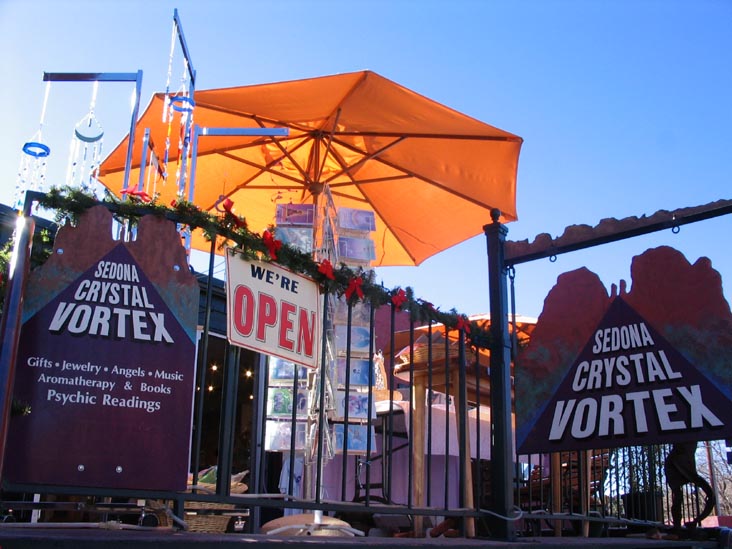 Sedona Crystal Vortex, 271 N. Hwy 89A, Sedona, Arizona, December 12, 2004