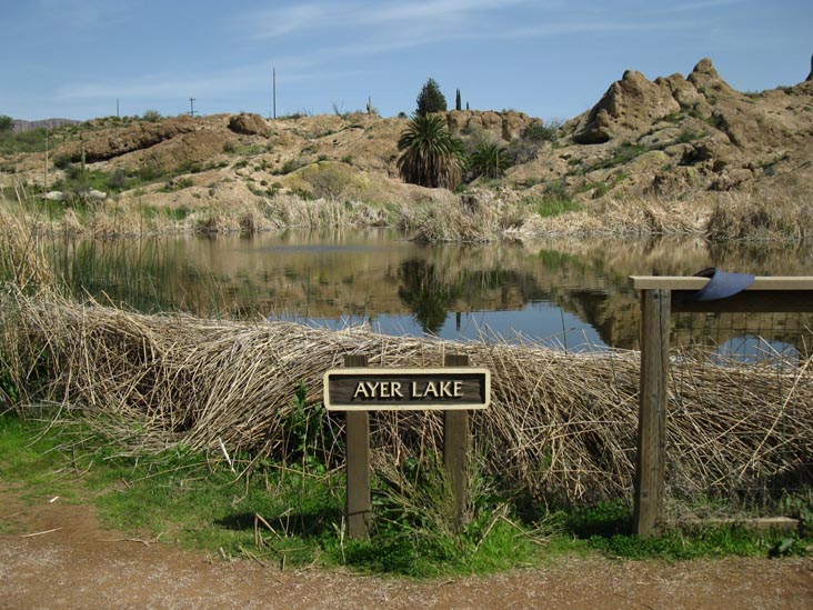 Ayer Lake, Boyce Thompson Arboretum State Park, Superior, Arizona