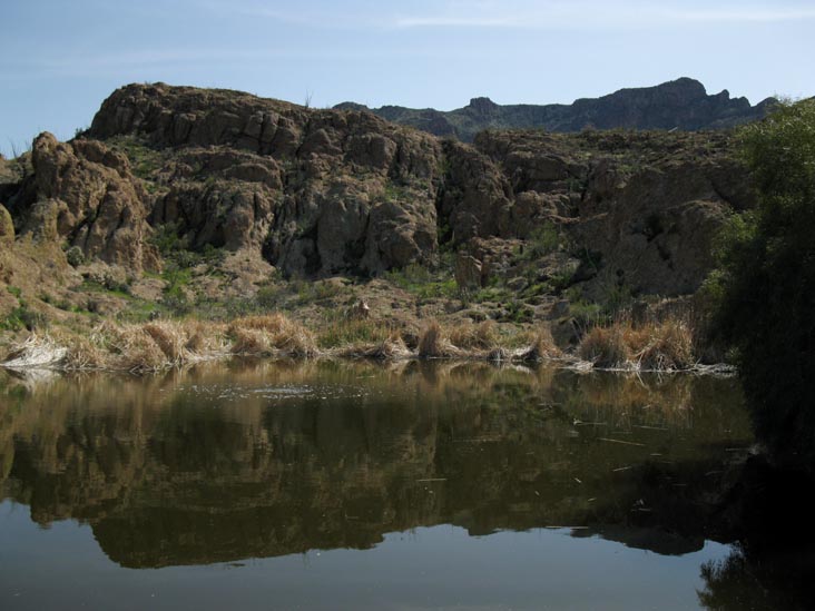 Ayer Lake, Boyce Thompson Arboretum State Park, Superior, Arizona
