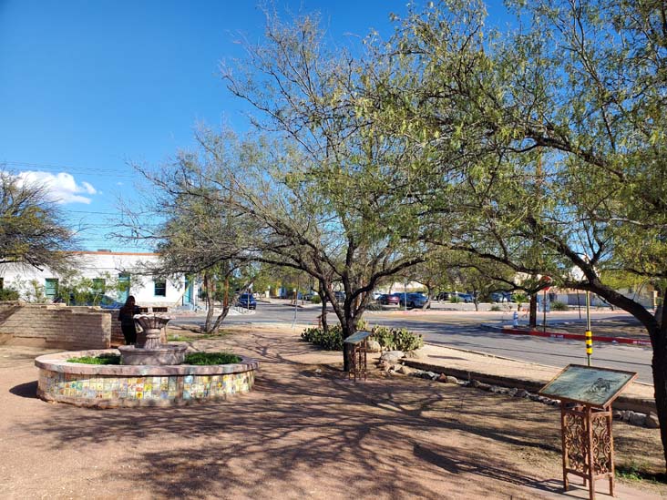 Rosendo S. Perez Park, Barrio Viejo, Tucson, Arizona, February 23, 2023