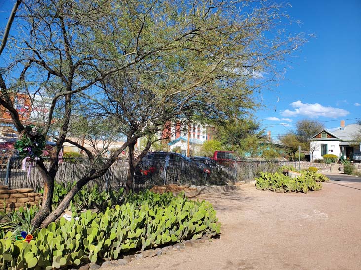 El Tiradito Wishing Shrine, Rosendo S. Perez Park, Barrio Viejo, Tucson, Arizona, February 23, 2023