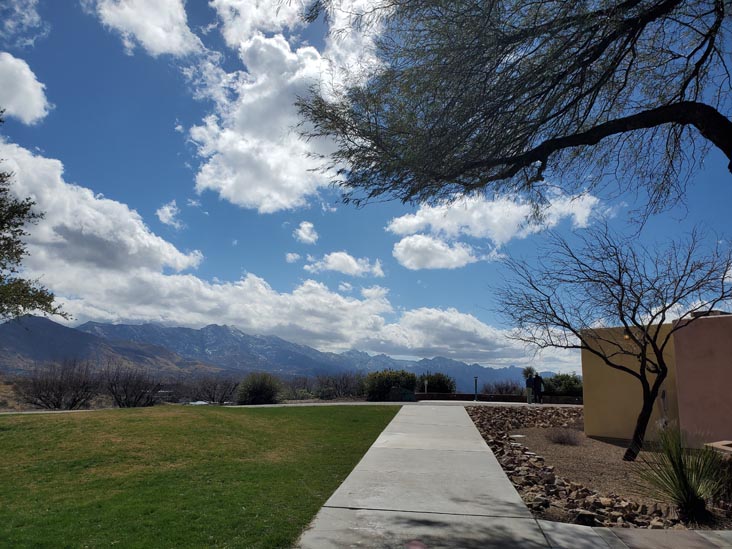Santa Catalina Mountains, Biosphere 2, Oracle, Arizona, February 23, 2023