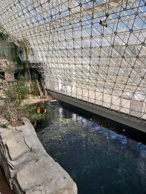 Ocean, Biosphere 2, Oracle, Arizona, February 23, 2023