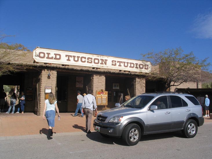 Old Tucson Studios Entrance, Old Tucson Studios, 201 South Kinney Road, Tucson, Arizona, January 14, 2006