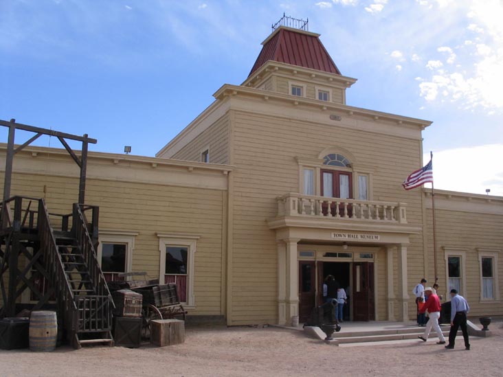 Town Hall Museum, Old Tucson Studios, 201 South Kinney Road, Tucson, Arizona, January 14, 2006