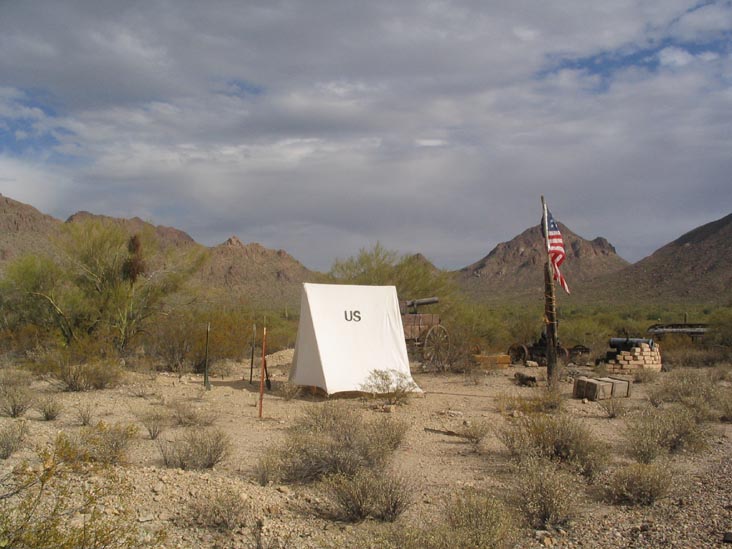 Camp Location, Old Tucson Studios, 201 South Kinney Road, Tucson, Arizona, January 14, 2006