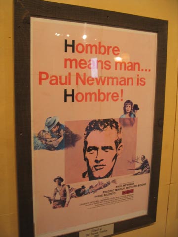 Hombre (1967) Movie Poster, Old Tucson Studios, 201 South Kinney Road, Tucson, Arizona, January 14, 2006