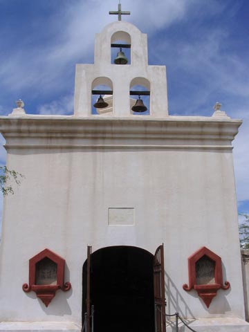 Chapel, San Xavier del Bac Mission, 1950 West San Xavier Road, Tucson, Arizona