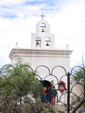 Chapel, San Xavier del Bac Mission, 1950 West San Xavier Road, Tucson, Arizona