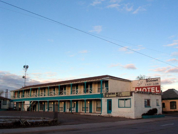 Westerner Motel, 3rd Street and Snider Avenue, SE Corner, Winslow, Arizona