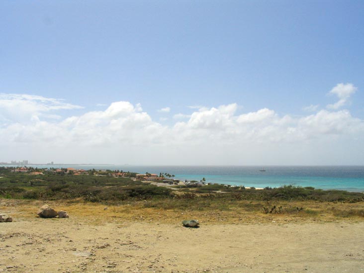 View From Hudishibana Plateau Near California Lighthouse, Aruba