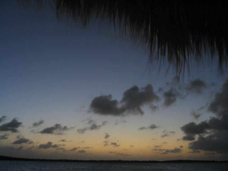 Sunset From Marandi Restaurant, Bucutiweg 50, Aruba, February 11, 2008, 7:13 p.m.