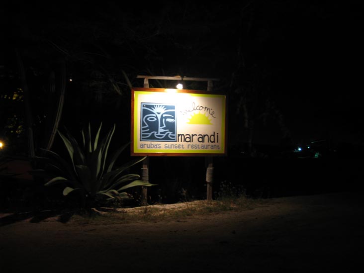 Marandi Restaurant, Bucutiweg 50, Aruba, February 15, 2009