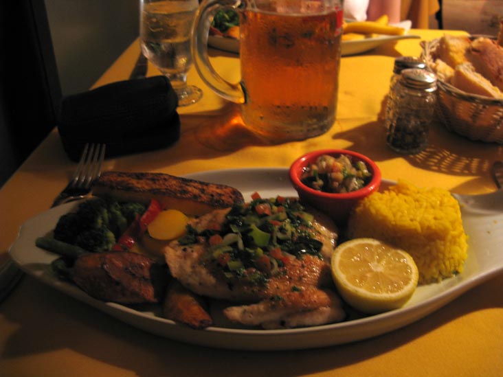 Catch of the Day Pan Fried Aruban Style, Wacky Wahoo's, #33B Palm Beach, Noord, Aruba