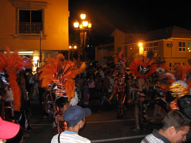 Tivoli Lighting Parade, Carnaval, Oranjestad, Aruba, February 15, 2009, 12:02 a.m.