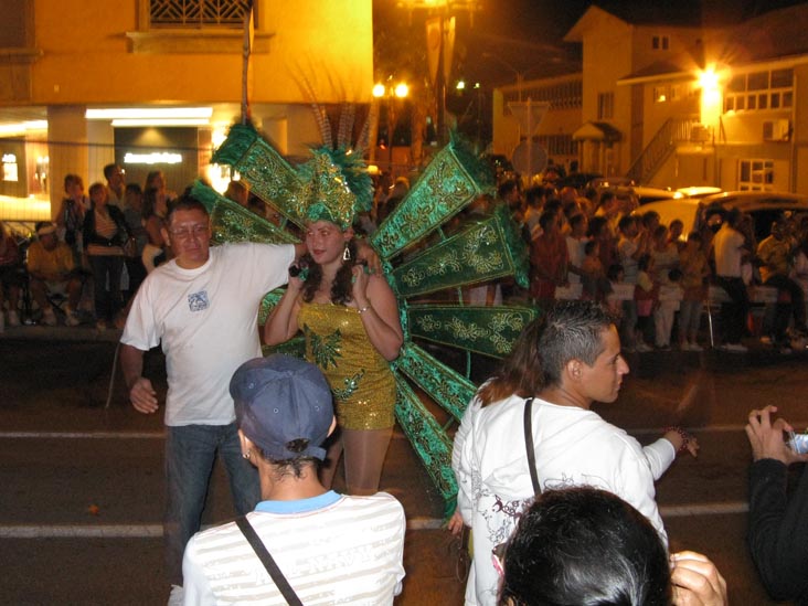 Tivoli Lighting Parade, Carnaval, Oranjestad, Aruba, February 15, 2009, 12:04 a.m.
