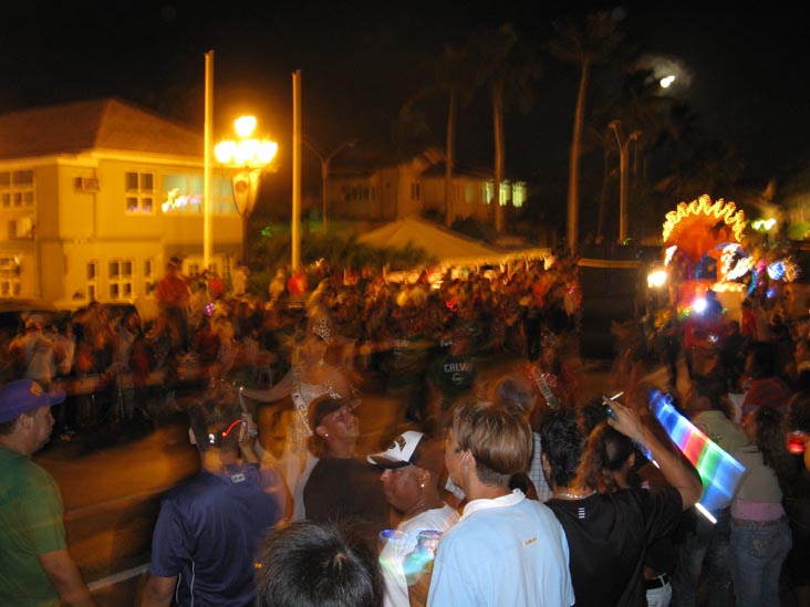 Tivoli Lighting Parade, Carnaval, Oranjestad, Aruba, February 15, 2009, 12:14 a.m.