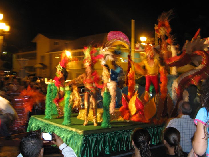 Tivoli Lighting Parade, Carnaval, Oranjestad, Aruba, February 15, 2009, 12:28 a.m.