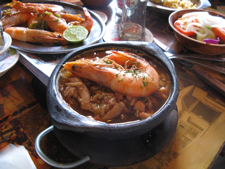 Cazuela (Seafood Chowder), Charlie's Bar, Main Street, San Nicholas, Aruba