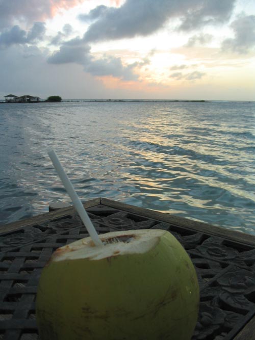 Sunset From Coral Reef Beach, Savaneta, Aruba, February 8, 2008, 6:43 p.m.