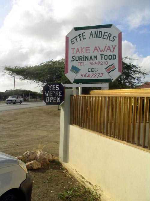 Effe Anders, Savaneta 69a, Aruba