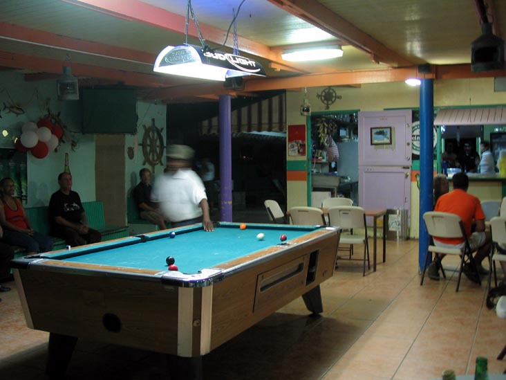 Pool Table, Zeerover (Fisherman's Bar), Savaneta, Aruba